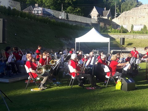 concert dans le cirque romain de Lillebonne