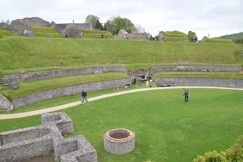 le théâtre romain de Lillebonne 