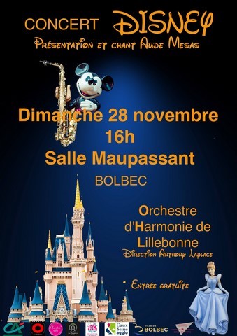 affiche du concert Disney