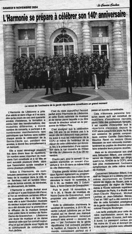 article de presse paru dans le "courrier cauchois"